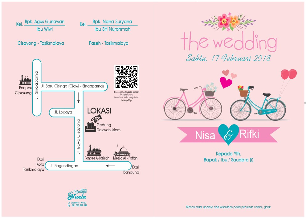 Download Contoh Desain Undangan Pernikahan Vintage