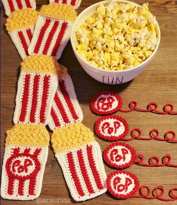 Crochet Popcorn Scarf Sew Crafty Crochet