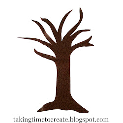 tree trunk outline clipart bare leafless fabric thick cut brown simple trace clip base countdown thanksgiving once tutorial