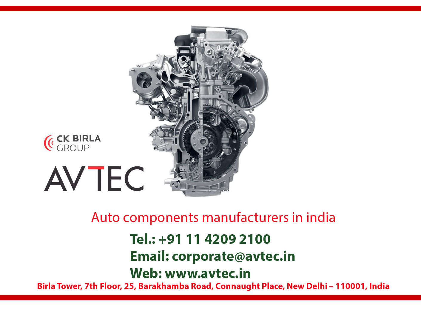 Transmission and Powertrain components Auto components manufacturers