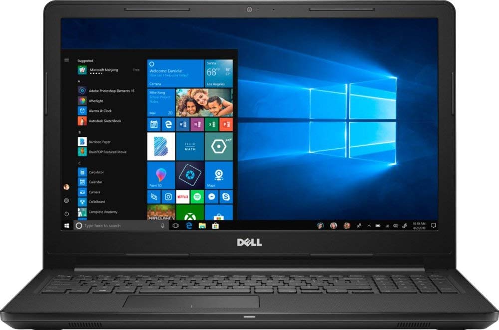 Dell Inspiron 15.6” Touch Screen Intel Core i3 128GB Solid State Drive Laptop Computers and Tech