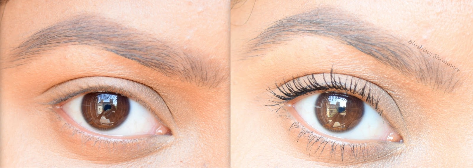 Blushing Shimmers Mac In Extreme Dimension 3d Black Lash Mascara