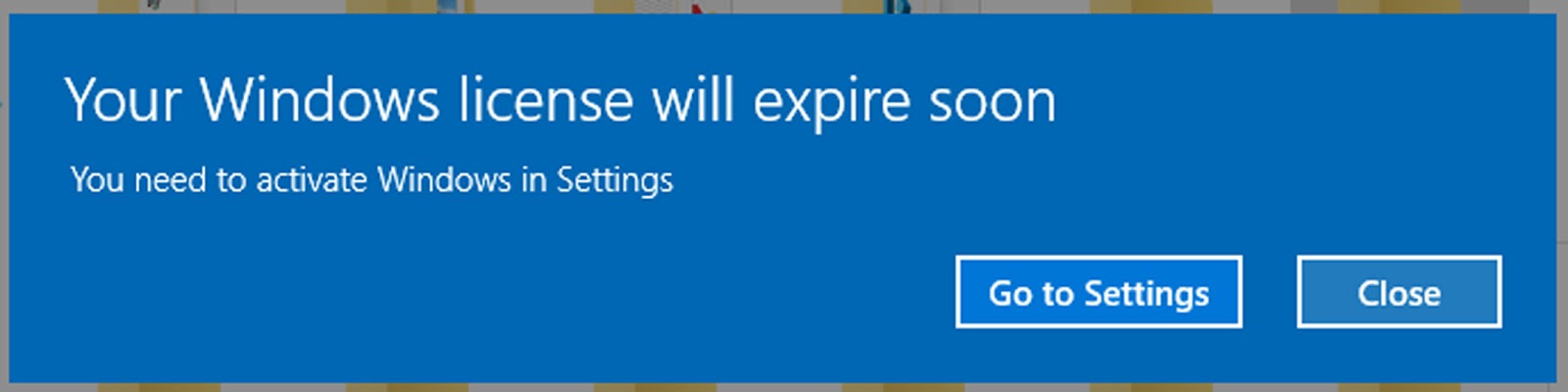 Your Windows license will expire soon solved 100%