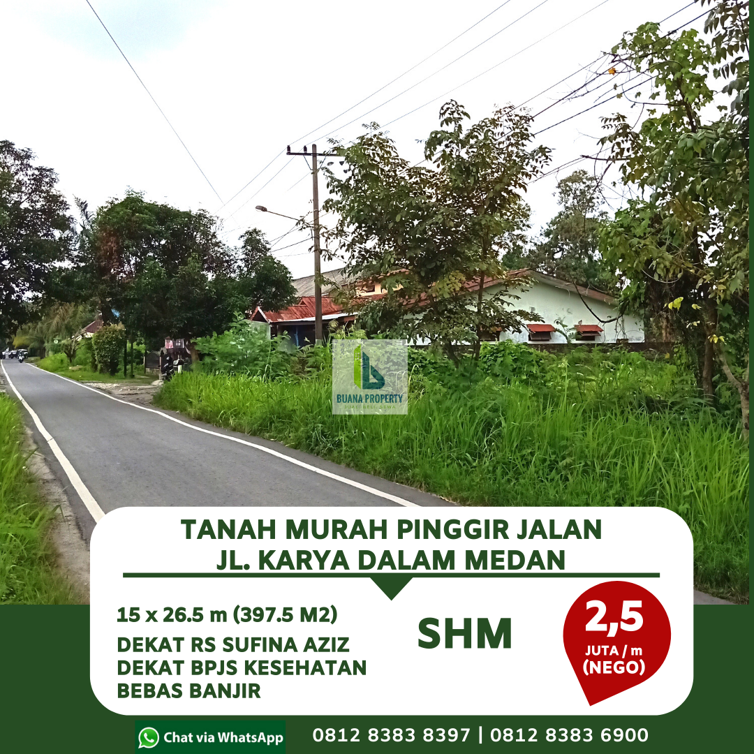 Jual Tanah Pakuwon Indah