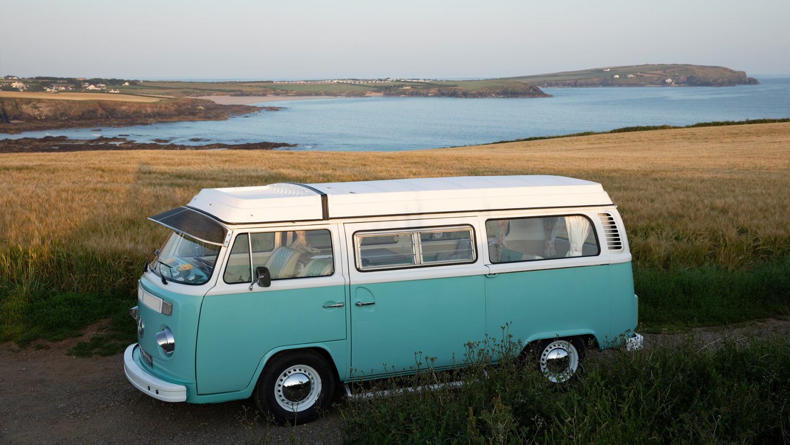 Vintage VW camper van holidays in Cornwall