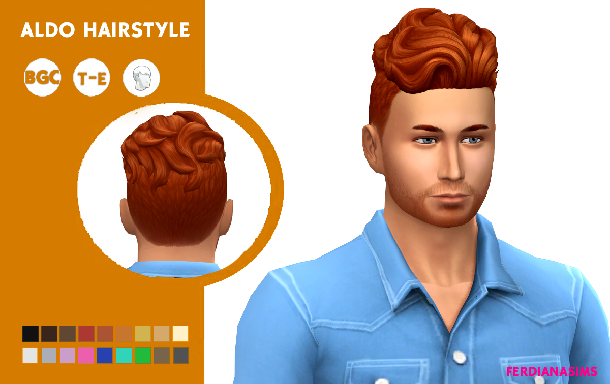 sims 4 male hairstyle get to work