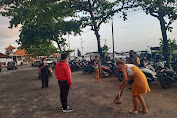 Di Pantai Batubolong 24 Pelanggar di Tindak, Tim Yustisi Agung Covid -19 Saat Razia Masker