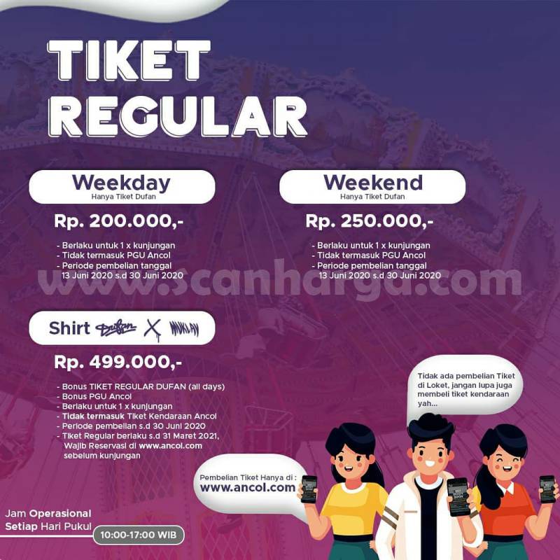 45+ Harga Tiket Dufan Agustus 2020 Aktual