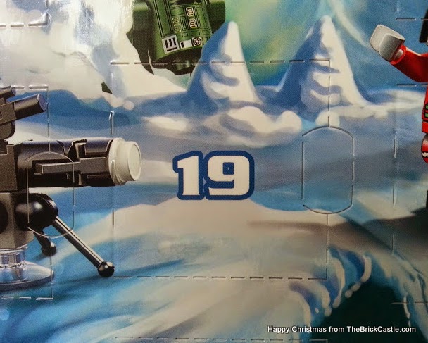 The LEGO Star Wars Advent Calendar Dec 19 window