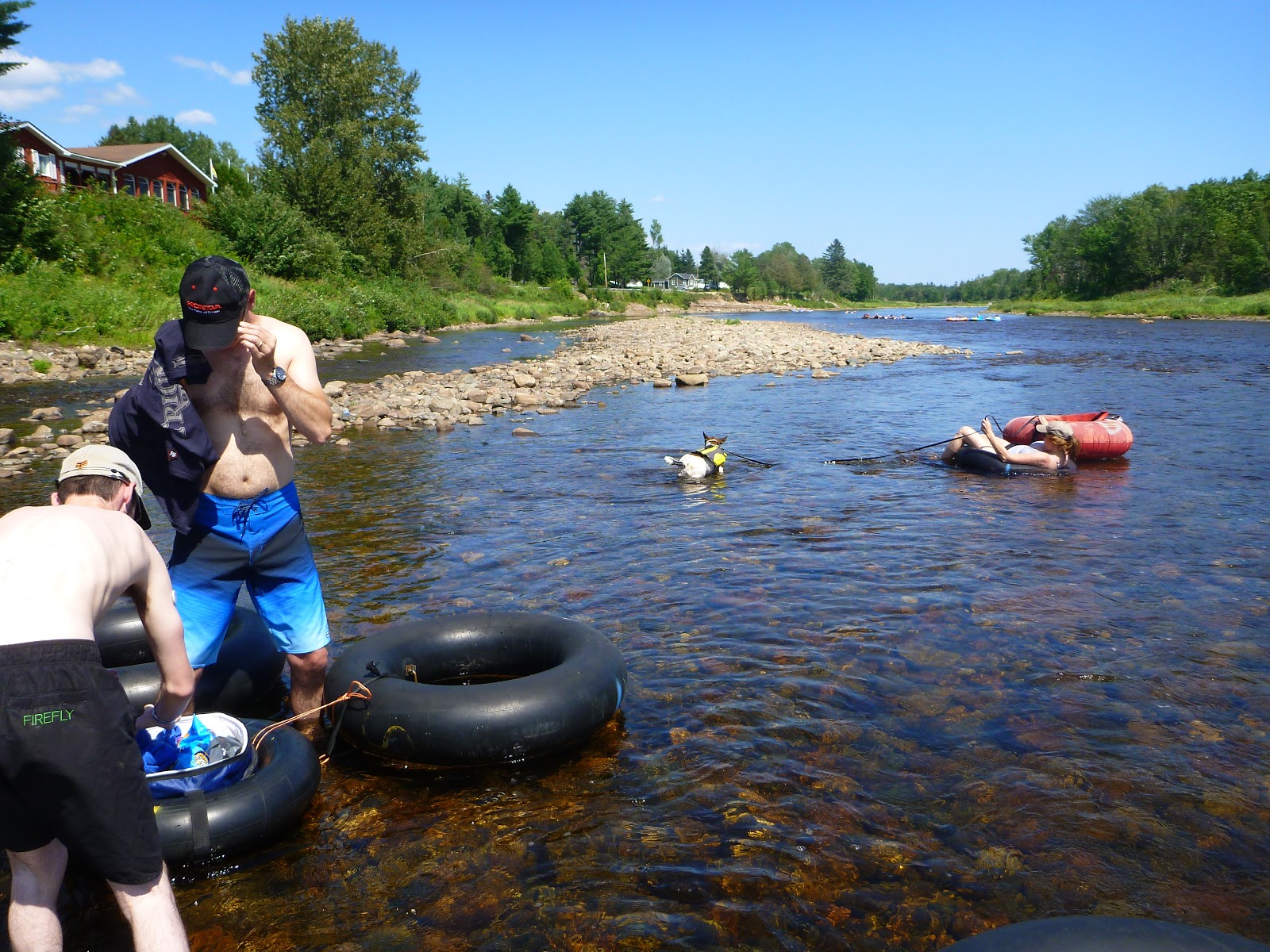 Ride Reports and Other Drivel 2020 Tubing down the Little West