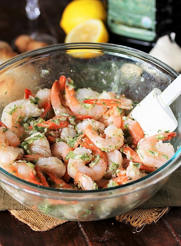Garlic & Dill Marinated Shrimp The Kitchen is My Playground