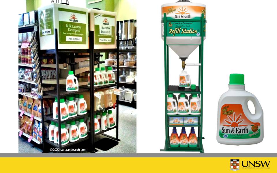 IDES3222 PSS Fabric softener refill stations