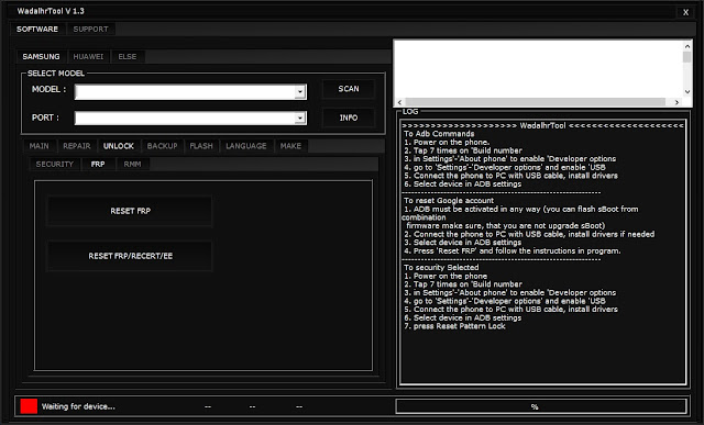 Samsung FRP Tool 2019 WadalhrTool 1.3 Look Like Z3x