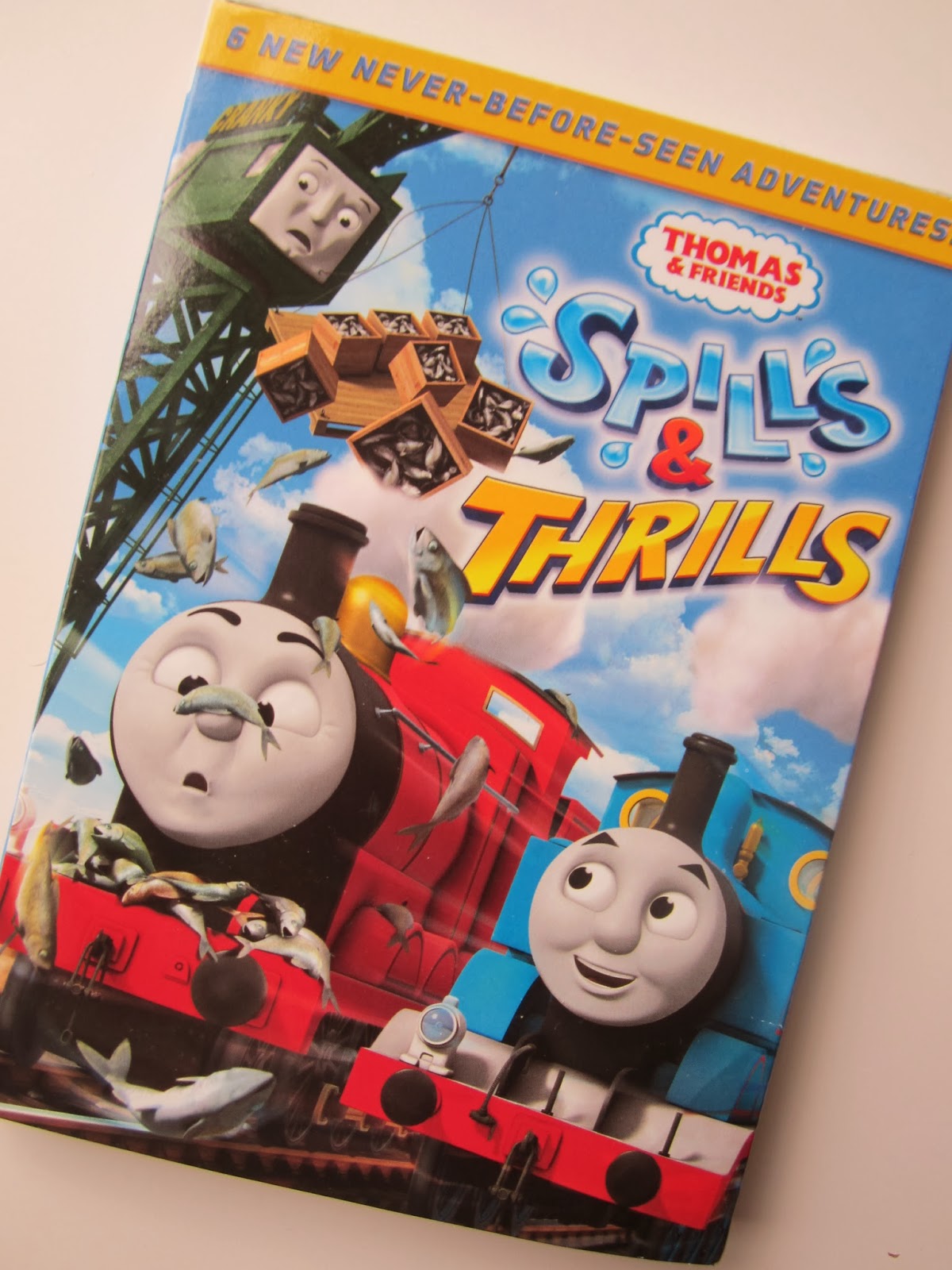 Thomas And Friends Spills And Thrills Dvd Thomas & Friends Spills & Thrills DVD Review and Giveaway #sponsored