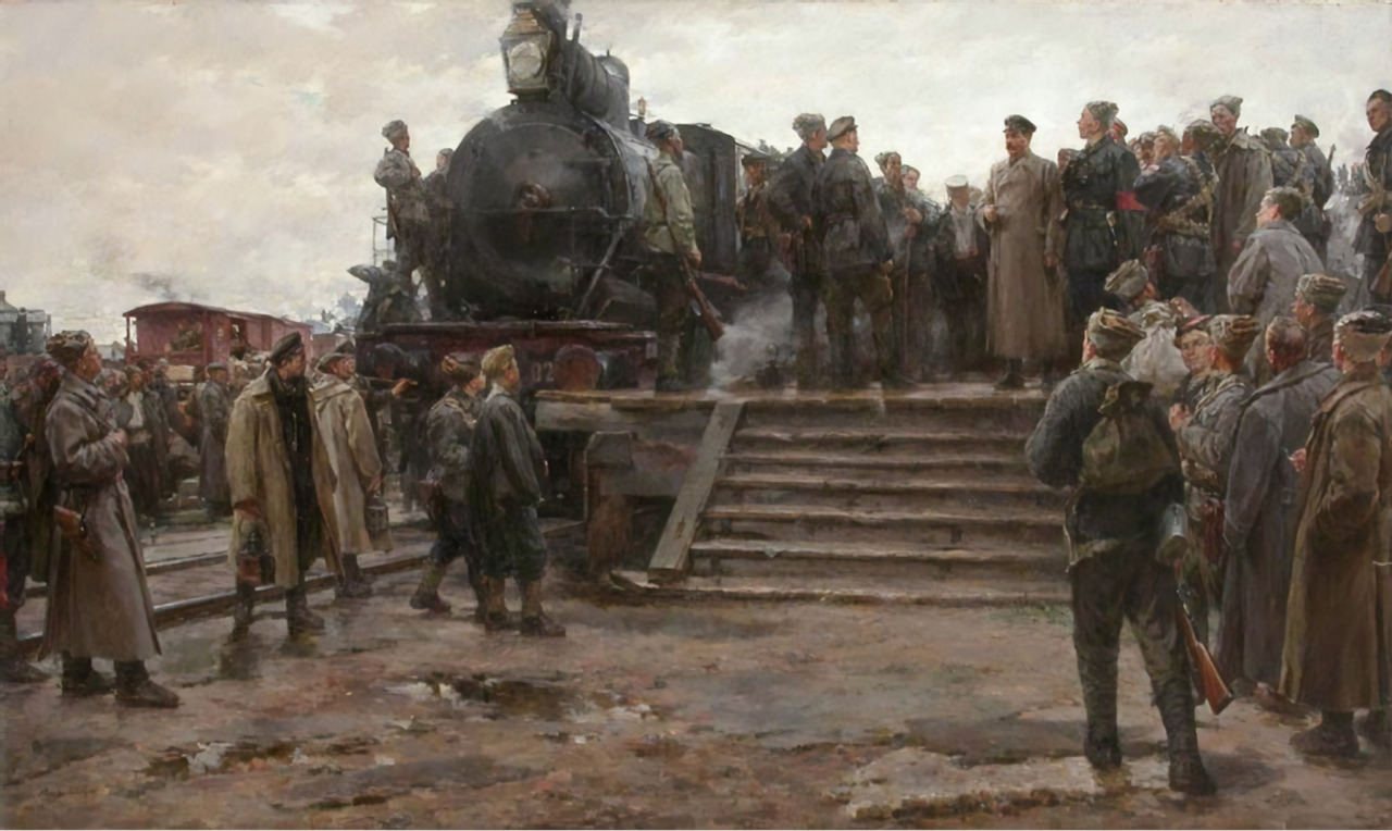 Поздний приезд. Битва за Царицын 1918.