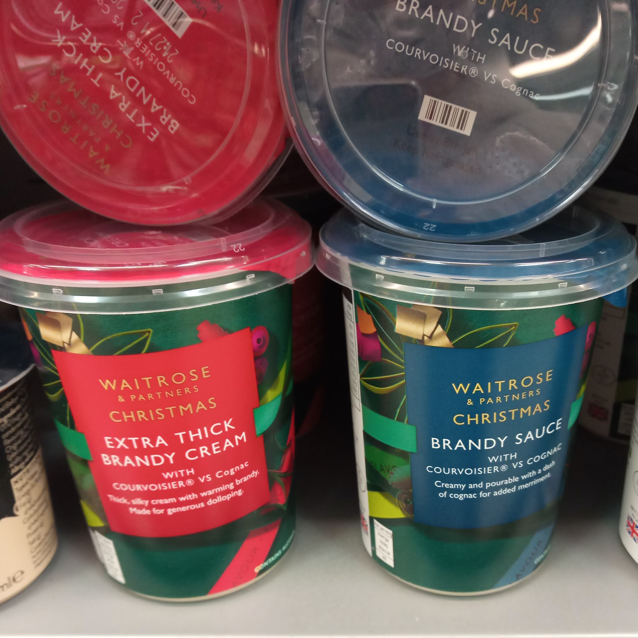 Supersupergirl's Food Reviews Waitrose champagne and brandy cream