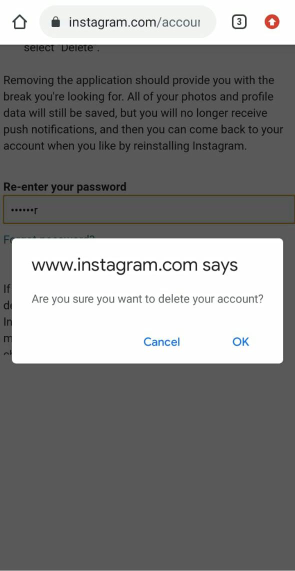 How to delete instagram and facebook account permanently | here's step by step guide.