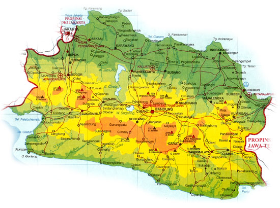 Cirebon Kuningan Map