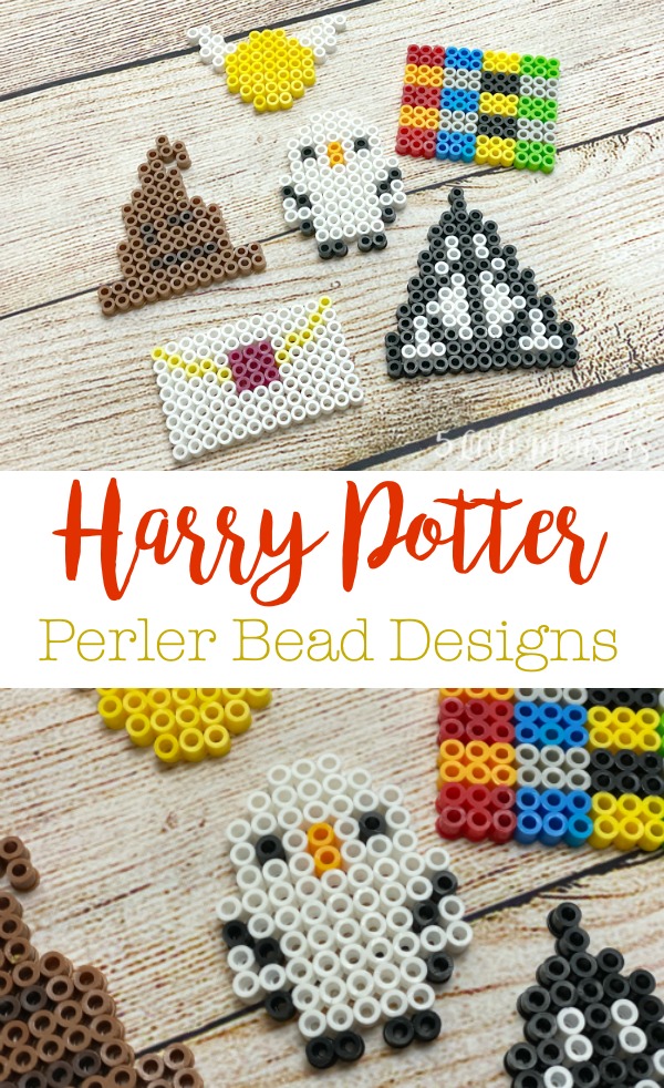 5 Little Monsters: Harry Potter Perler Bead Designs