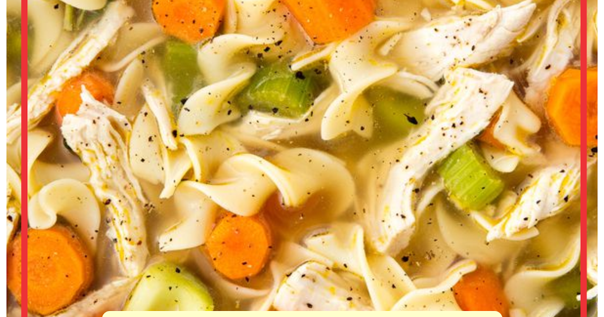 CrockPot Chicken Noodle Will Warm Up Your Whole Crew Show You Recipes