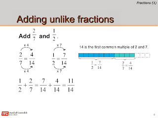 EDP 2013 Primary 6 Fabulous: Math Revision Notes: Fractions (1)