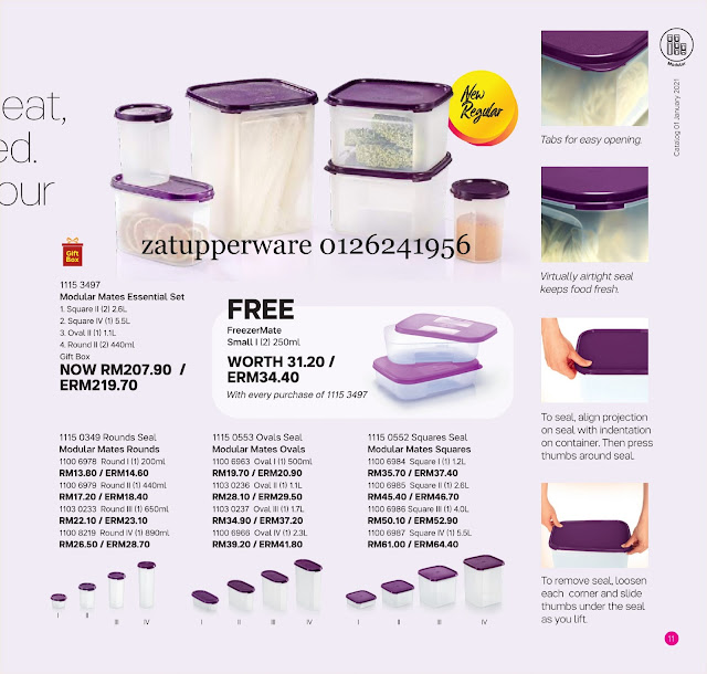 Tupperware Catalog 1st January - 31st January 2021