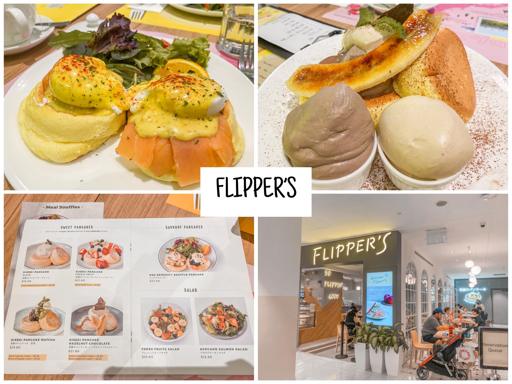 Fluffy Souffle Pancakes Flipper's Singapore Food Review Faithfullyours