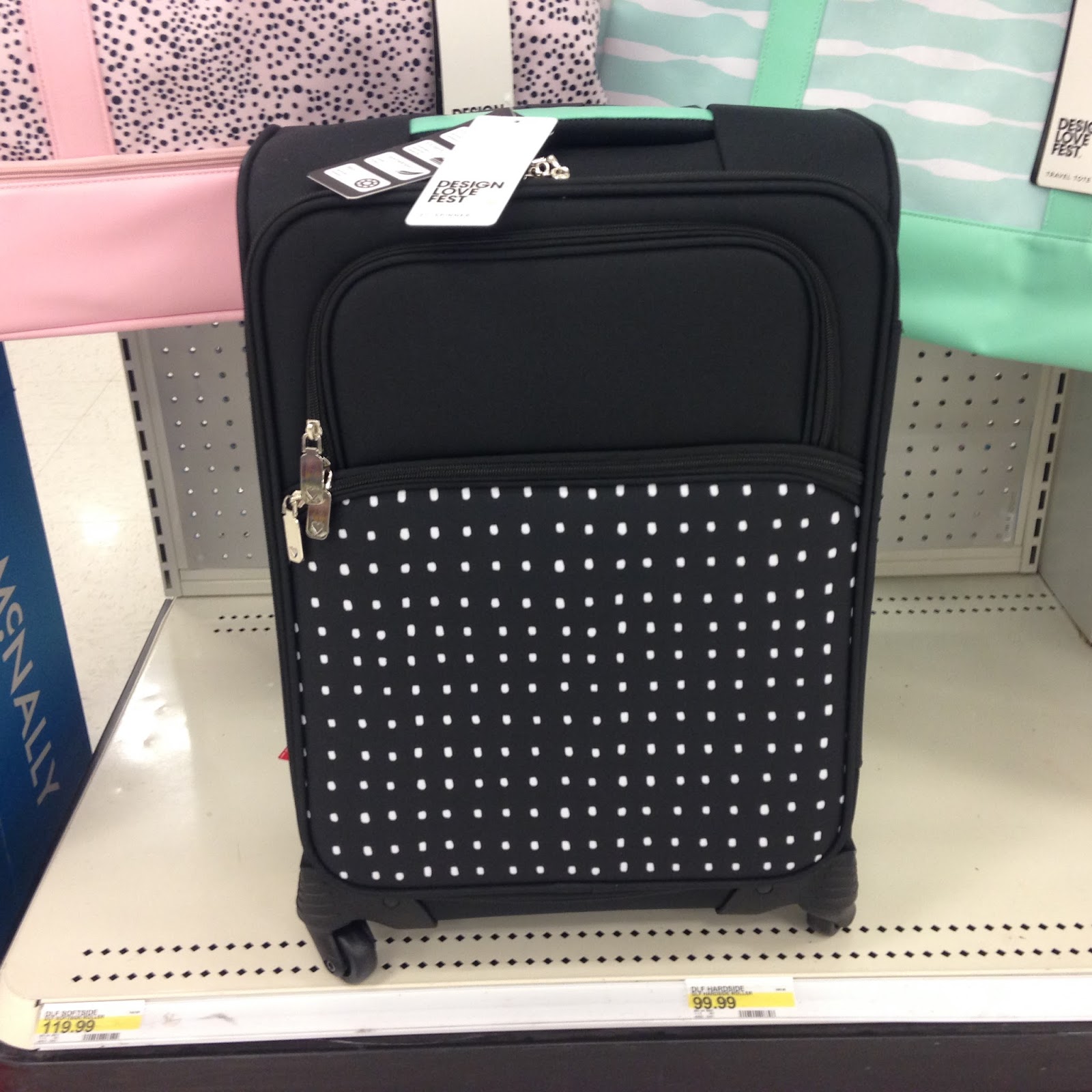 design love fest target luggage