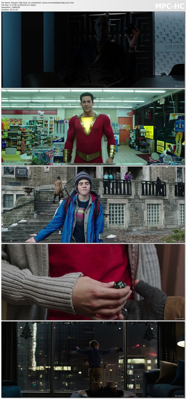 Capturas de la película.