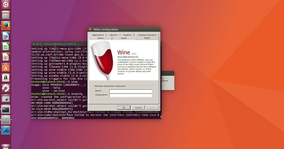 wine - How to run dos [ent.exe] and [fp8.exe] on Ubuntu? - Ask Ubuntu