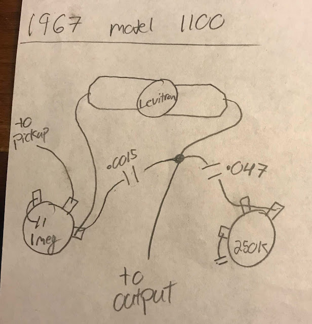 DeArmond Rhythm Chief Wiring Diagrams - S. Nathaniel Adams