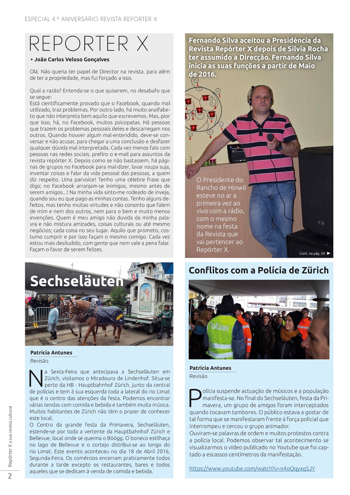 Revista Repórter X Editora Schweiz Oficial Revista Repórter X “Administrativos S.A.” – Periódico Mensal imagem