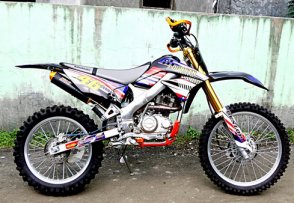 KUMPULAN GAMBAR MODIFIKASI MOTOR KLX 150