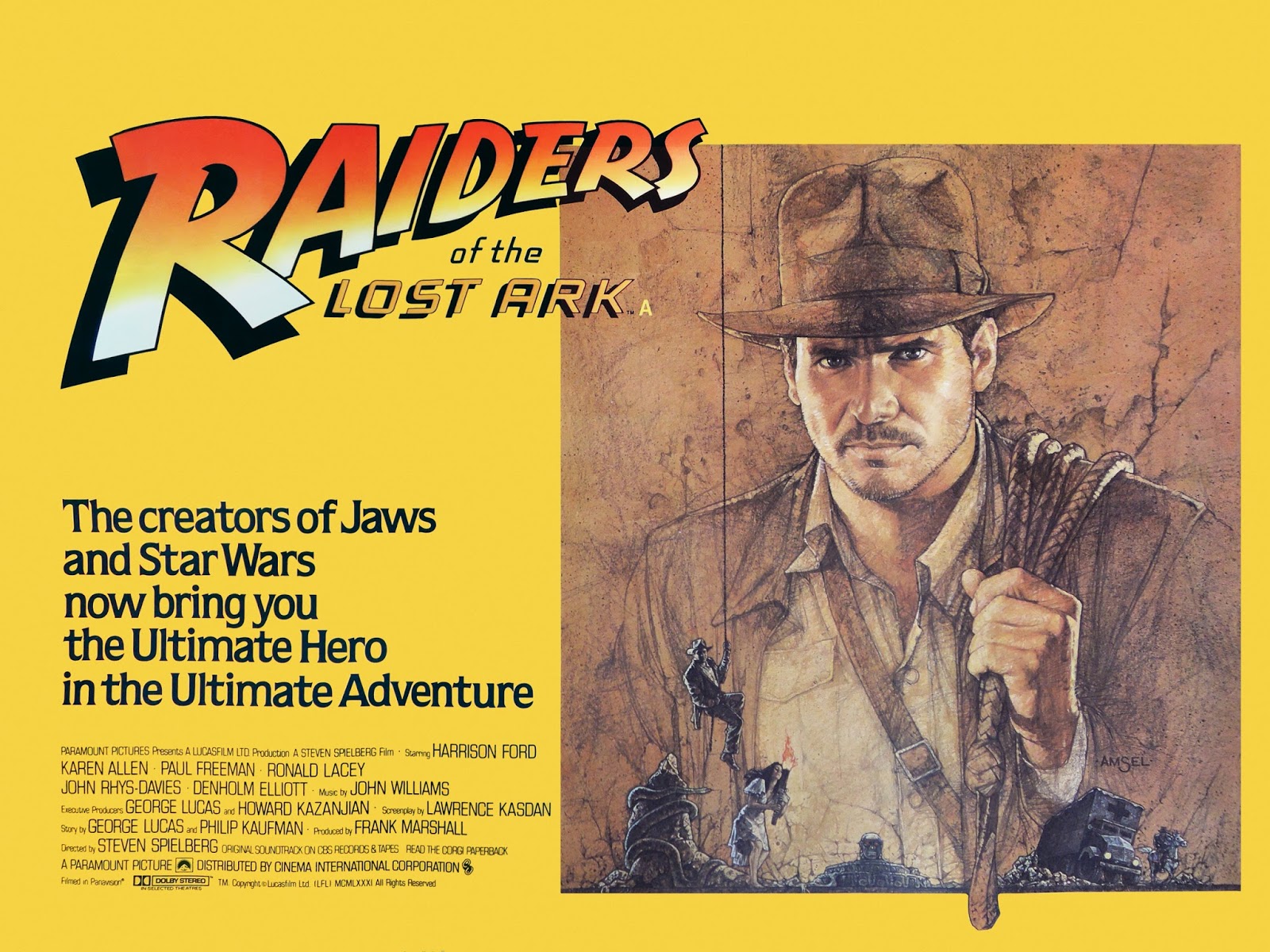 Strange Tales Raiders Of The Lost Ark, at 35 (miniatures, mattes, makeup and behind the scenes)
