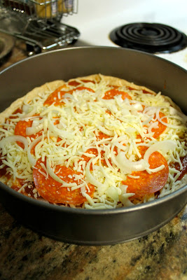Bossy Italian Wife Pizza...In A Springform Pan!