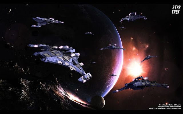 Star Trek Dominion Battleship Wallpaper