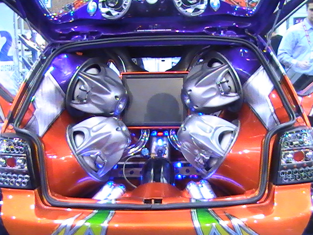 Cars Showroom: Car Audio system