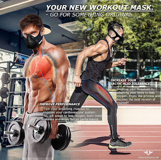 Vikingstrength Gym Training Workout Mask