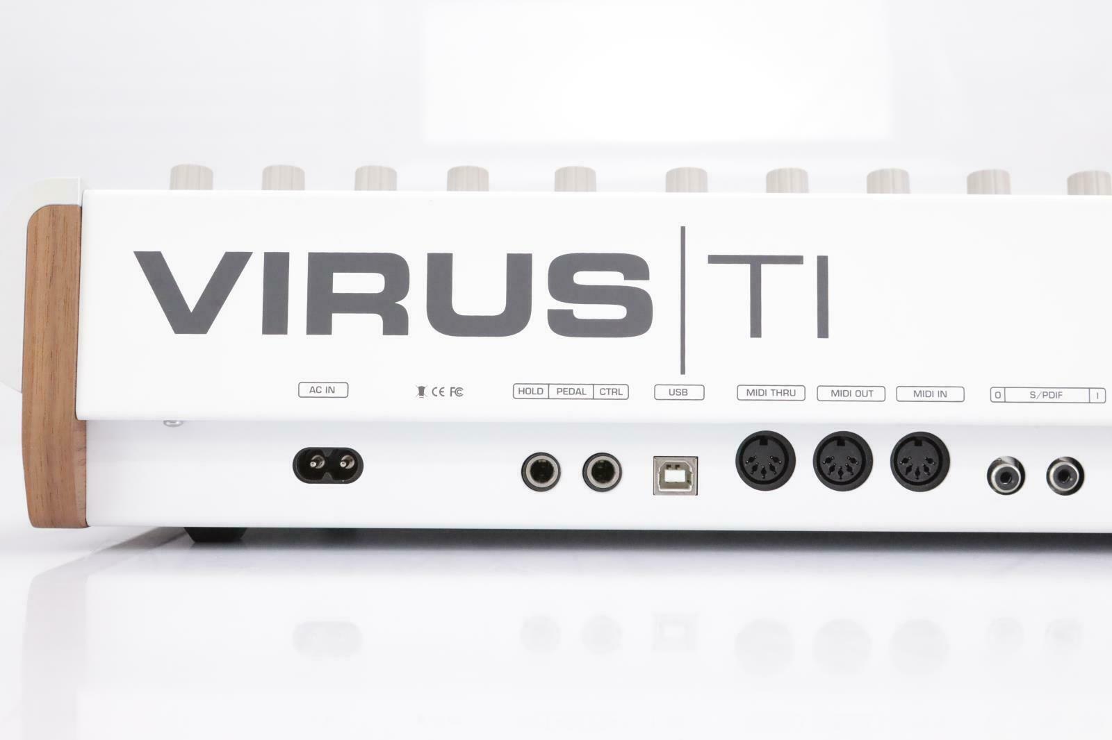 MATRIXSYNTH Access Virus TI V3 Polar Total Integrated 37Key Digital Synthesizer w/ Original Box