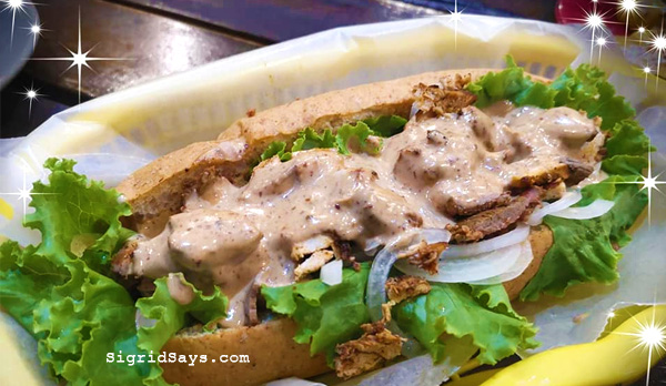 Churrasco sandwich - Fogo Grill - Bacolod restaurants - Bacolod blogger
