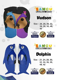 sandal sancu Hudson dan Dolphin