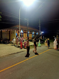 Bhabinkamtibmas Polsek Maiwa Polres Enrekang Melaksanakan Pam Sholat Tarwih