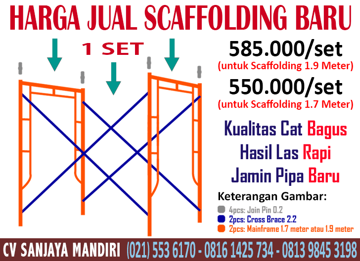 jual scaffolding tangerang