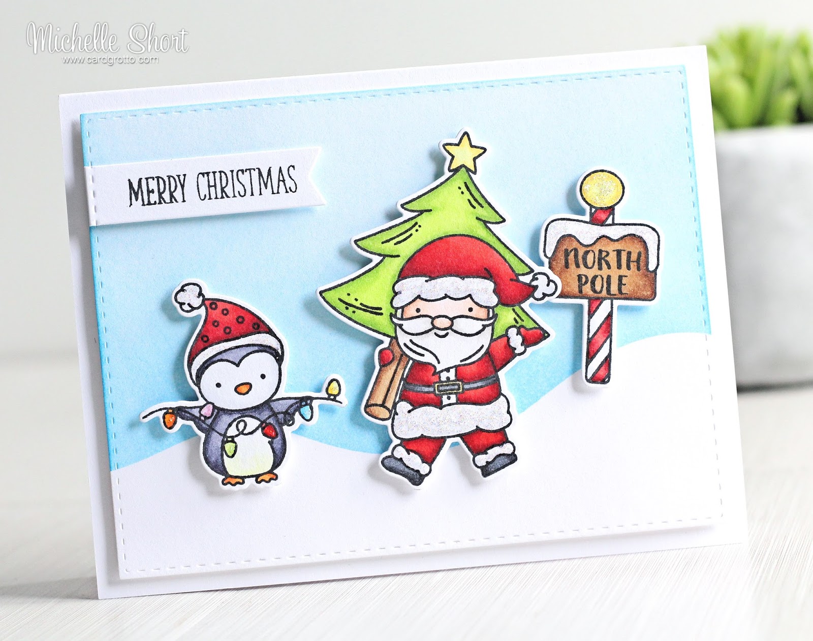 The Card Grotto Santa