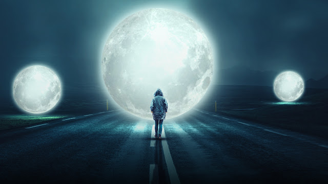 Moon Manipulation Photoshop By Picture Fun - BaponCreationz