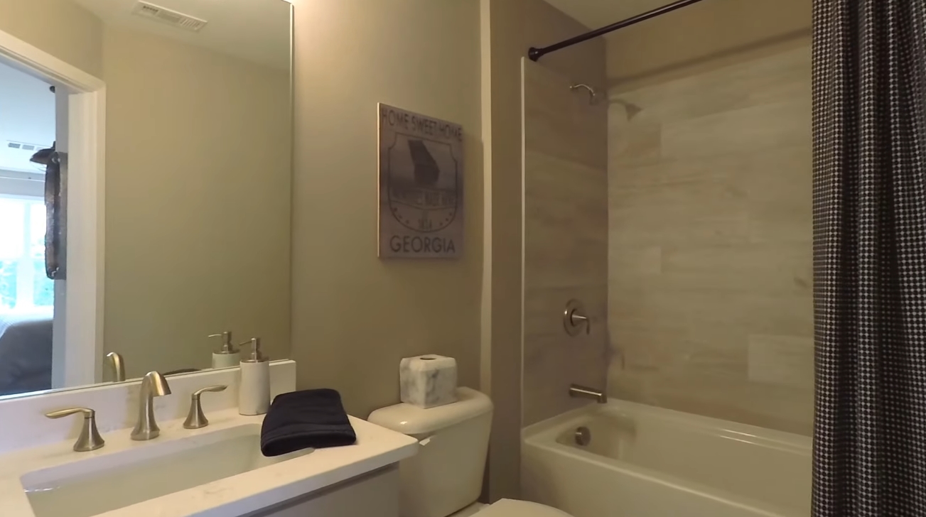 Interior Design Tour vs. INSIDE TOLL BROTHERS DECORATED 5 BDRM MODEL HOME N. OF ATLANTA - BP $414,900