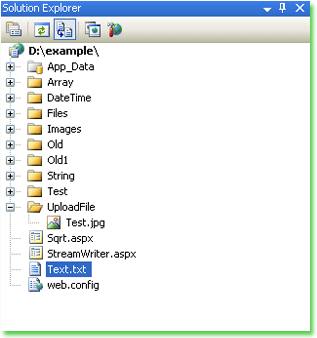 asp net write a text file