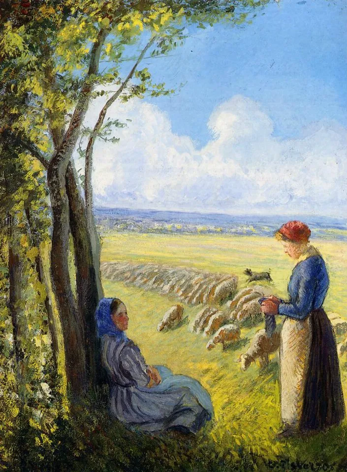 Jacob Camille Pissarro 1830-1903 | French Impressionist painter