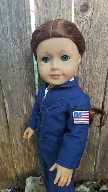 american girl flight suit