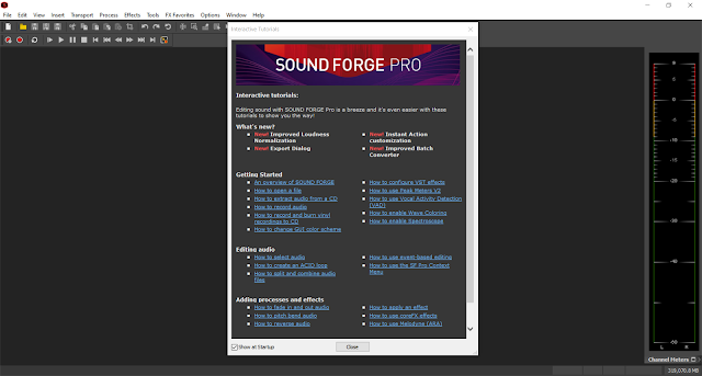 برنامج المونتاج الصوتي وتحرير الاصوات مفعل تلقائياً MAGIX SOUND FORGE Pro Suite 15.0.0.27 x64 Activated